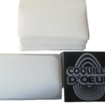 Stickers "eggshell" ultra destructible (x100) - Blanc