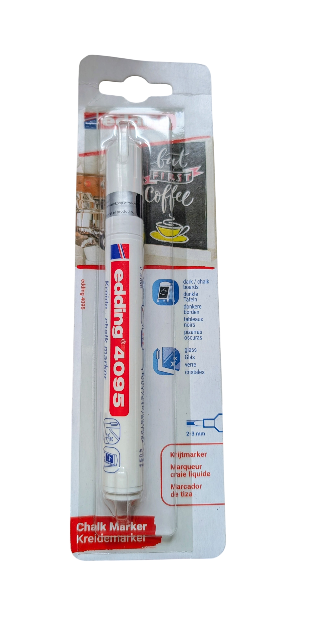 Edding Feutre Craie 4095 Marqueur craie 3 mm